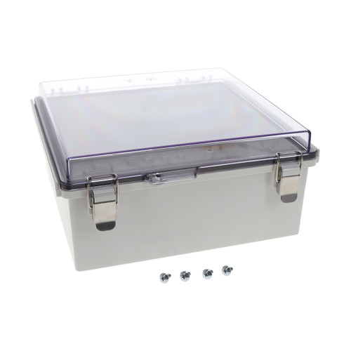 Bud Industries Inc. PTQ-11054-C Fiber Glass-Plastic Composite Box