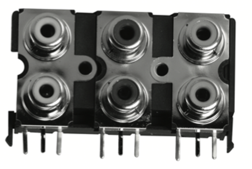 Kycon KLP42X-62-WW/RR/YY RCA Phono Jack