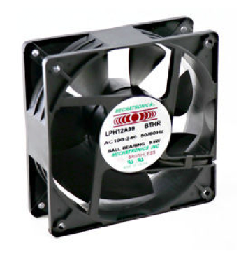 Mechatronics LPH12A99-BWLR 120x120x38mm EC axial fan