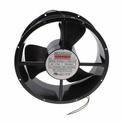 Mechatronics UF25GC12-BWHR-L24 AC Axial Fan