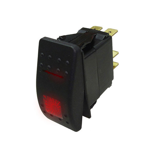Switch Components SRD1-1A-DC-1-BRN-W Rocker Switch