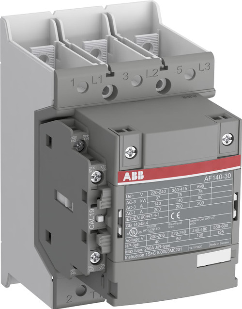ABB AF140-30-11B-11 Non-Reversing Contactors
