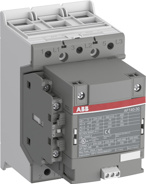 ABB AF140-30-22B-34 Non-Reversing Contactors