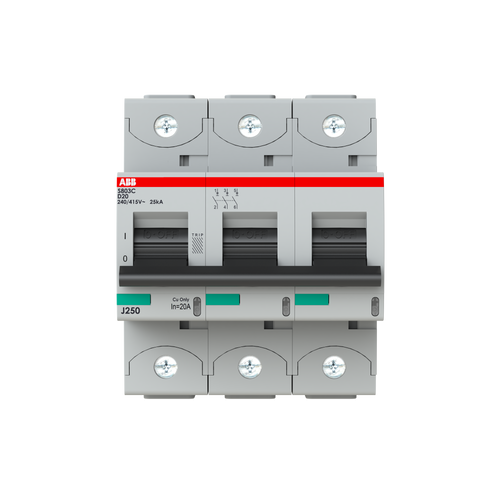 ABB S803C-D20 Thermal Magnetic Circuit Breaker