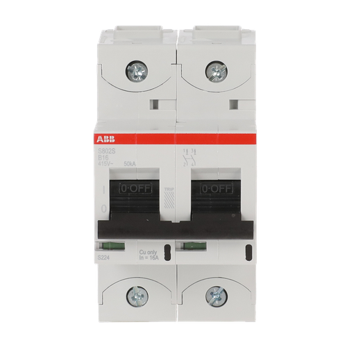 ABB S802S-B16 Thermal Magnetic Circuit Breaker