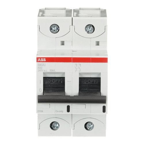 ABB S802U-K60 Thermal Magnetic Circuit Breaker