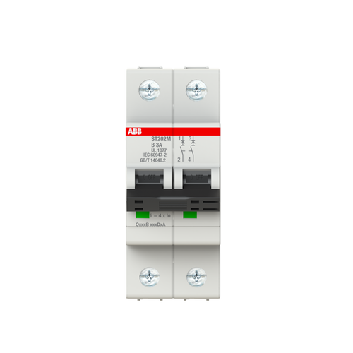 ABB ST202M-B3 Thermal Magnetic Circuit Breaker
