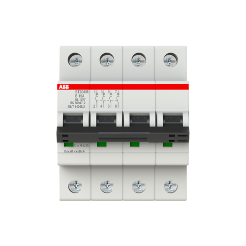 ABB ST204M-B15 Thermal Magnetic Circuit Breaker
