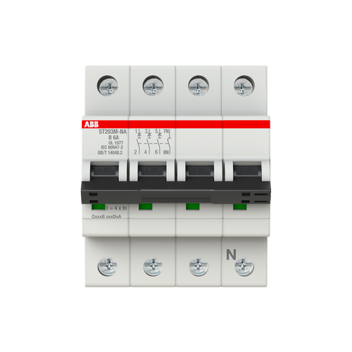 ABB ST203M-B6NA Thermal Magnetic Circuit Breaker