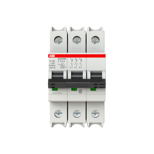 ABB SU203ML-Z1.6 Thermal Magnetic Circuit Breaker