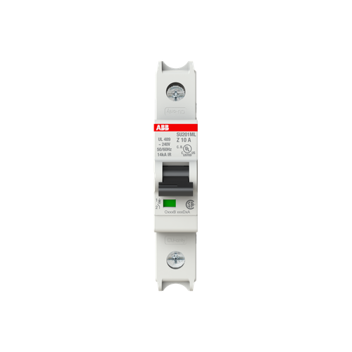 ABB SU201ML-Z10 Thermal Magnetic Circuit Breaker