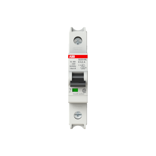 ABB SU201ML-K0.5 Thermal Magnetic Circuit Breaker
