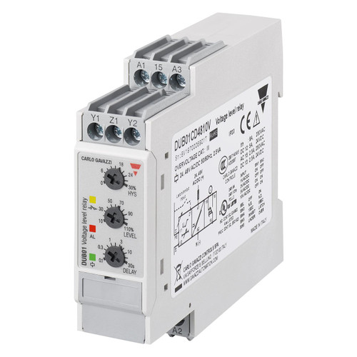 Carlo Gavazzi DUB01CD48500V Voltage Monitor Relay