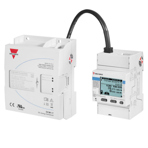 Carlo Gavazzi DCM1A60V10L20S1PFA Volt and Amp Meter