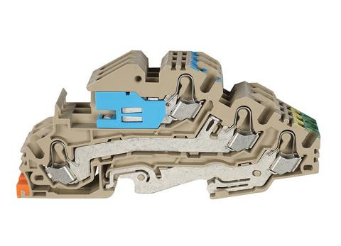 Conta-Clip 3247.2 Din Rail, Channel Terminal Block