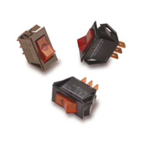 Carling Technologies LTA210-TR-B-R/125N Rocker Switches