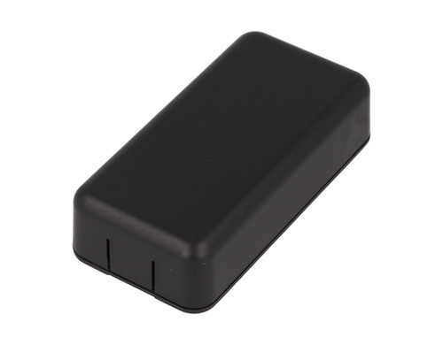 Hammond Manufacturing 1551SNAP2BK Plastic Box