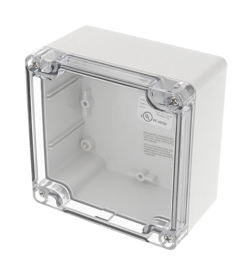 Hammond Manufacturing 1554L2GYCL Plastic Box