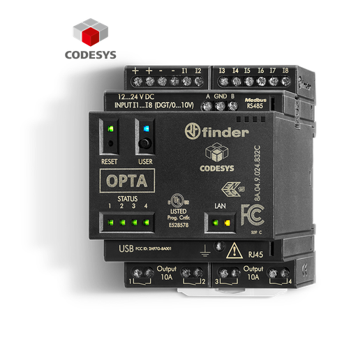 Finder 8A.04.9.024.832C Advanced Codesys Logic Controller