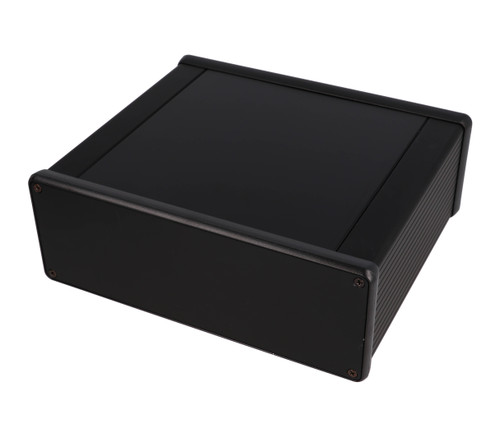 Hammond Manufacturing 1455U1601BK Aluminum Box