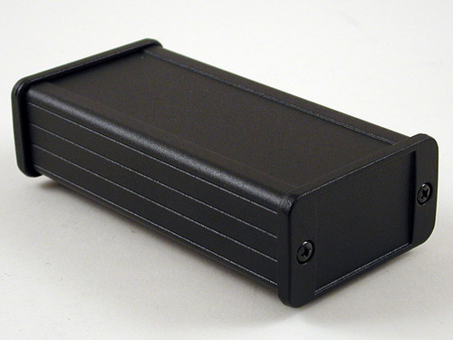 Hammond Manufacturing 1457C1201BK Aluminum Box