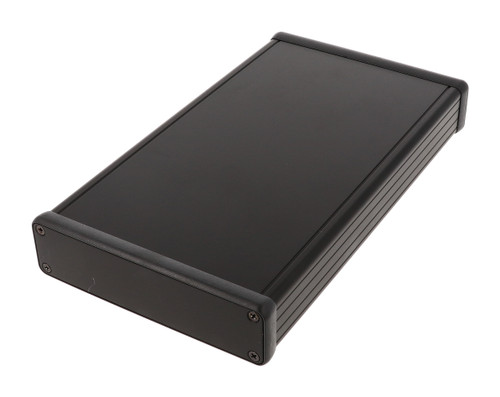 Hammond Manufacturing 1455P2201BK Aluminum Box