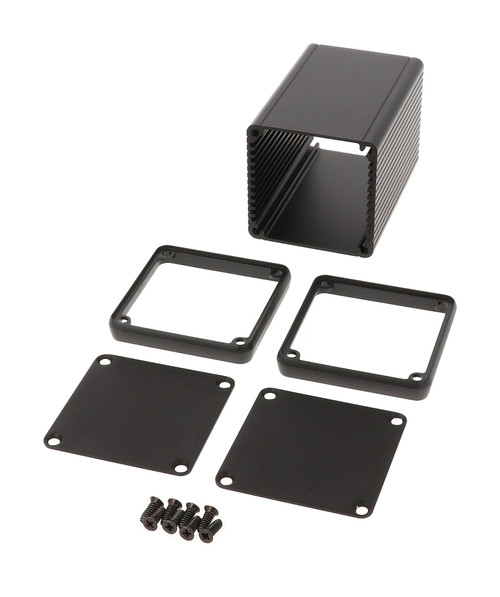 Hammond Manufacturing 1455CS801BK Aluminum Box