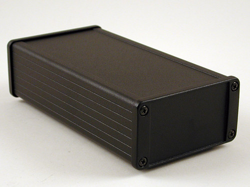Hammond Manufacturing 1457K1601BK Aluminum Box