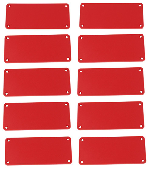 Hammond 1455QPLRED-10 End Panel