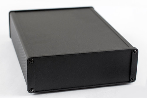 Hammond Manufacturing 1457T2201BK Aluminum Box