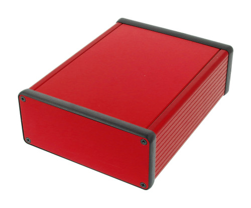 Hammond Manufacturing 1455Q1601RD Aluminum Box