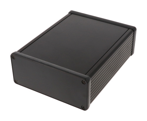 Hammond Manufacturing 1455Q1602BK Aluminum Box