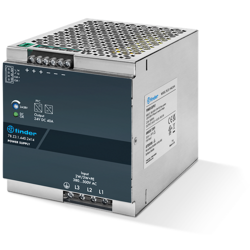 Finder 78.Z3.1.440.2414 24V DC 960 W Switching Power Supply