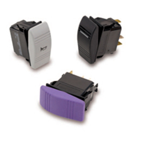 Carling Technologies V1D1CWXC-DVE000-XCF1 Rocker Switches