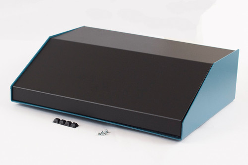Hammond Manufacturing 1456PK4BKBU Console Enclosure