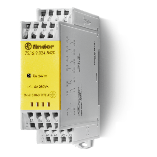Finder 7S.16.9.110.5420 Safety Relay