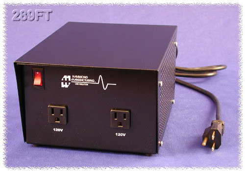 Hammond 289FT 1000 VA Isolation Transformer