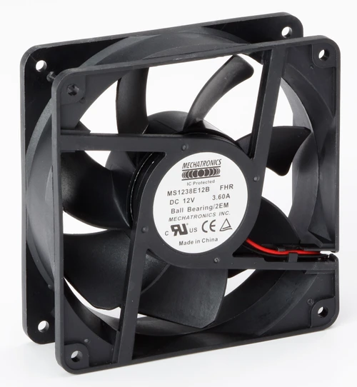 Mechatronics MS1238E12B-FHR-2EM 120x120x38mm DC axial fan