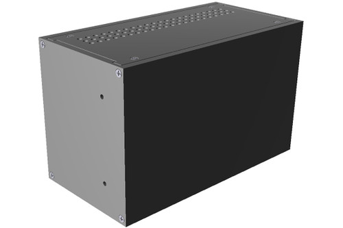 Hammond Manufacturing RM3U0804VBK Rack-Mount Instrument Enclosure