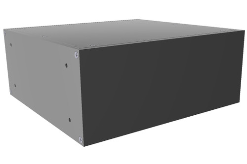 Hammond Manufacturing RM2U0808SBK Rack-Mount Instrument Enclosure
