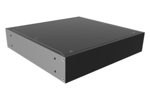 Hammond Manufacturing RM1U0808SBK Rack-Mount Instrument Enclosure