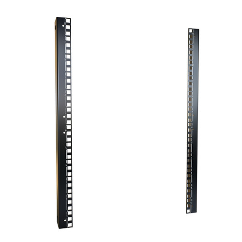 Hammond H1TRR48U31BK rack Rails, H1