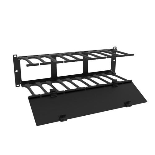 Hammond RB-HFMD3 horiz Finger Mgr, 2-Sided