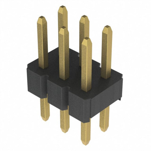 Adam Tech 2PH2-06-UA-SMT-P-L-PP-T/R Pin Header