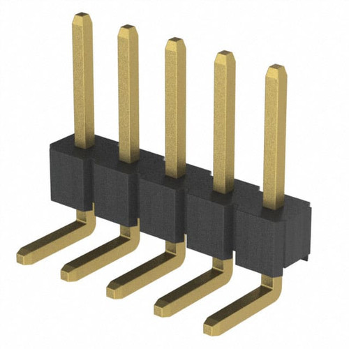 Adam Tech PH1RB-05-SGB-SMT-P Pin Header