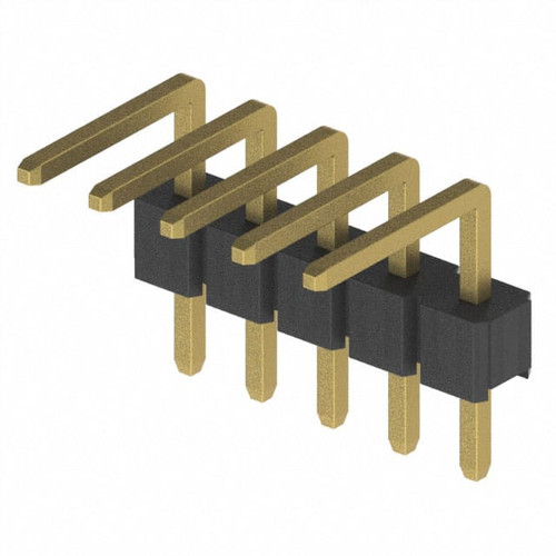 Adam Tech PH1RA-05-VA Pin Header