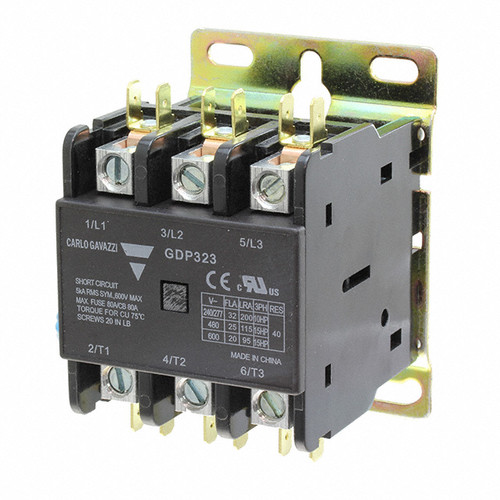Carlo Gavazzi GDP323L220V Definite Purpose Contactor