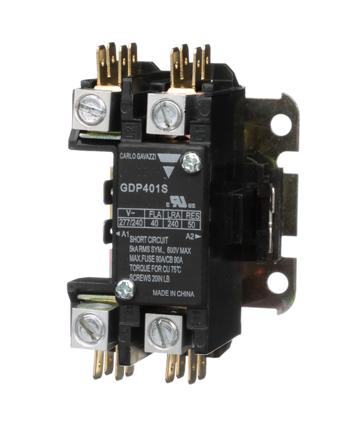 Carlo Gavazzi GDP401SS24V Definite Purpose Contactor