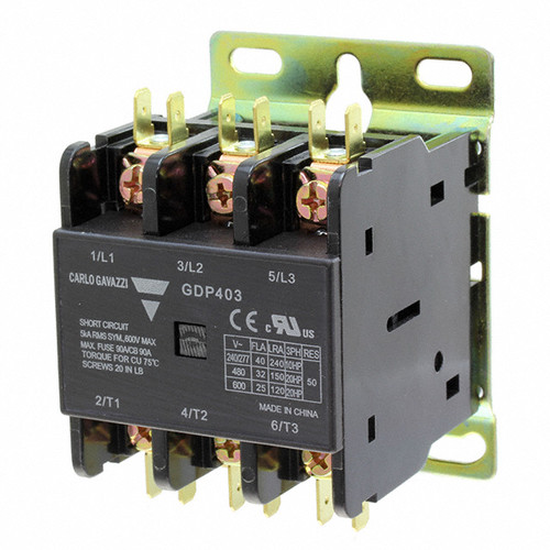 Carlo Gavazzi GDP403S24V Definite Purpose Contactor
