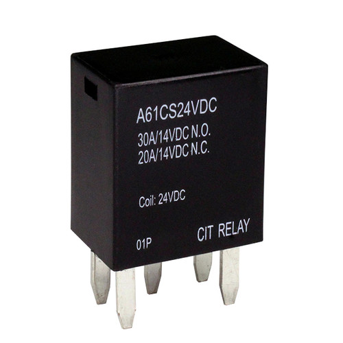 CIT Relay and Switch A61CS24VDC.9R Automotive Relay